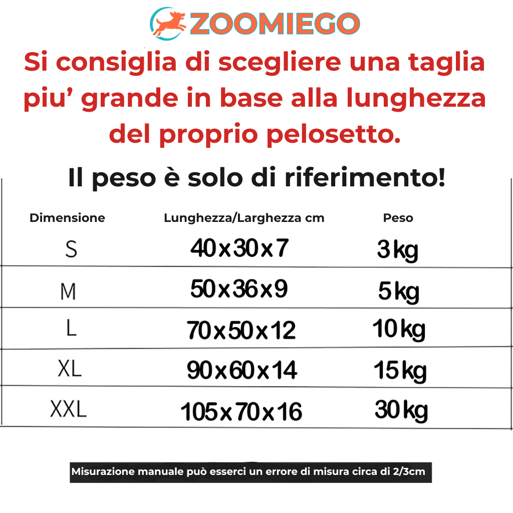 Letto OrthoComfort Zoomiego™ – La Cuccia Ergonomica a Divanetto (Sfoderabile e Premium)